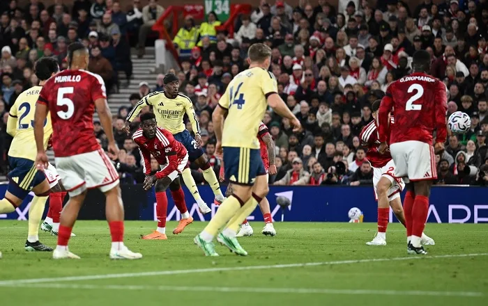 EPL: Arsenal edge past Forest 1-0 15 - Egyptian Gazette