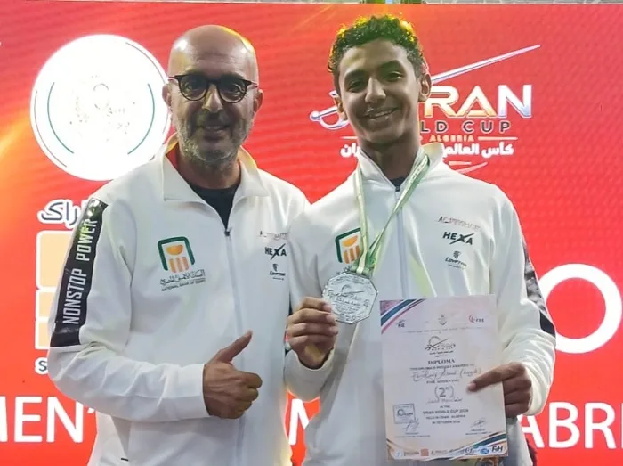 Egypt claims silver at Fencing World Cup
