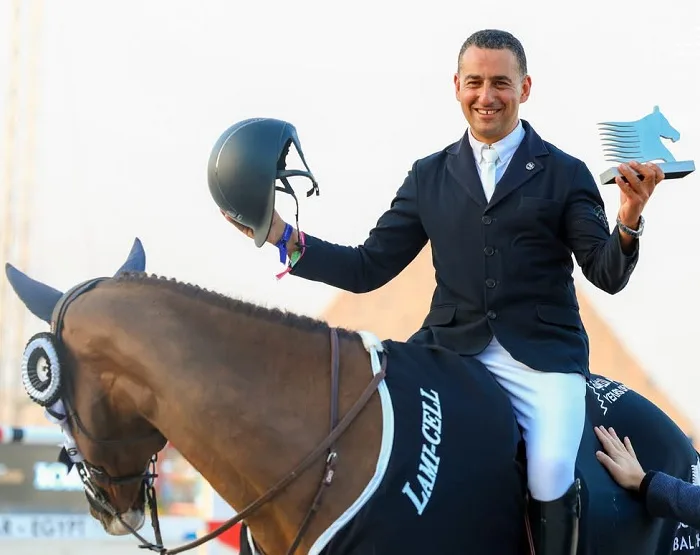 Minister praises El-Dahan after Giza show jumping win