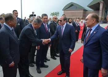 President Sisi departs Malaysia for Indonesia