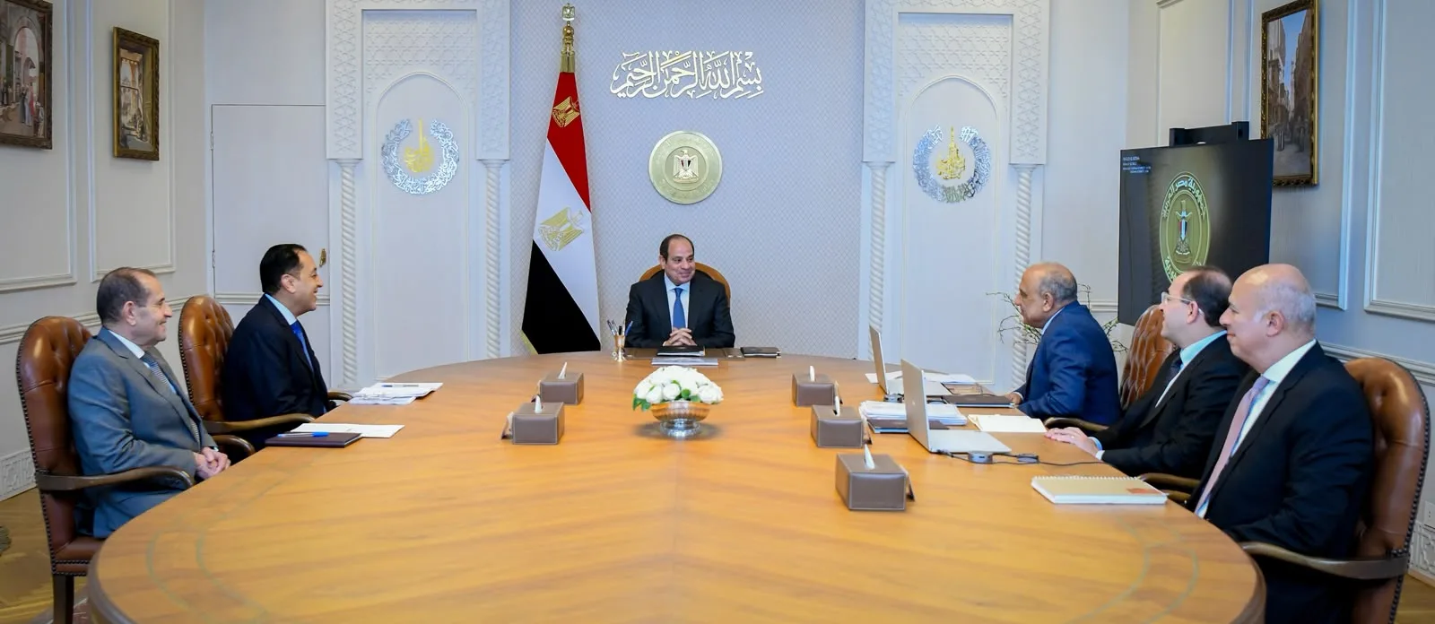 President Sisi reviews progress on renewable energy projects 1 - Egyptian Gazette President Sisi reviews progress on renewable energy projects