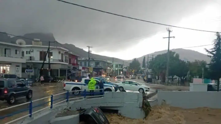 Driver killed in floods on Greek island of Rhodes