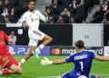Barcola scores hat-trick as Liverpool cruise past LASK