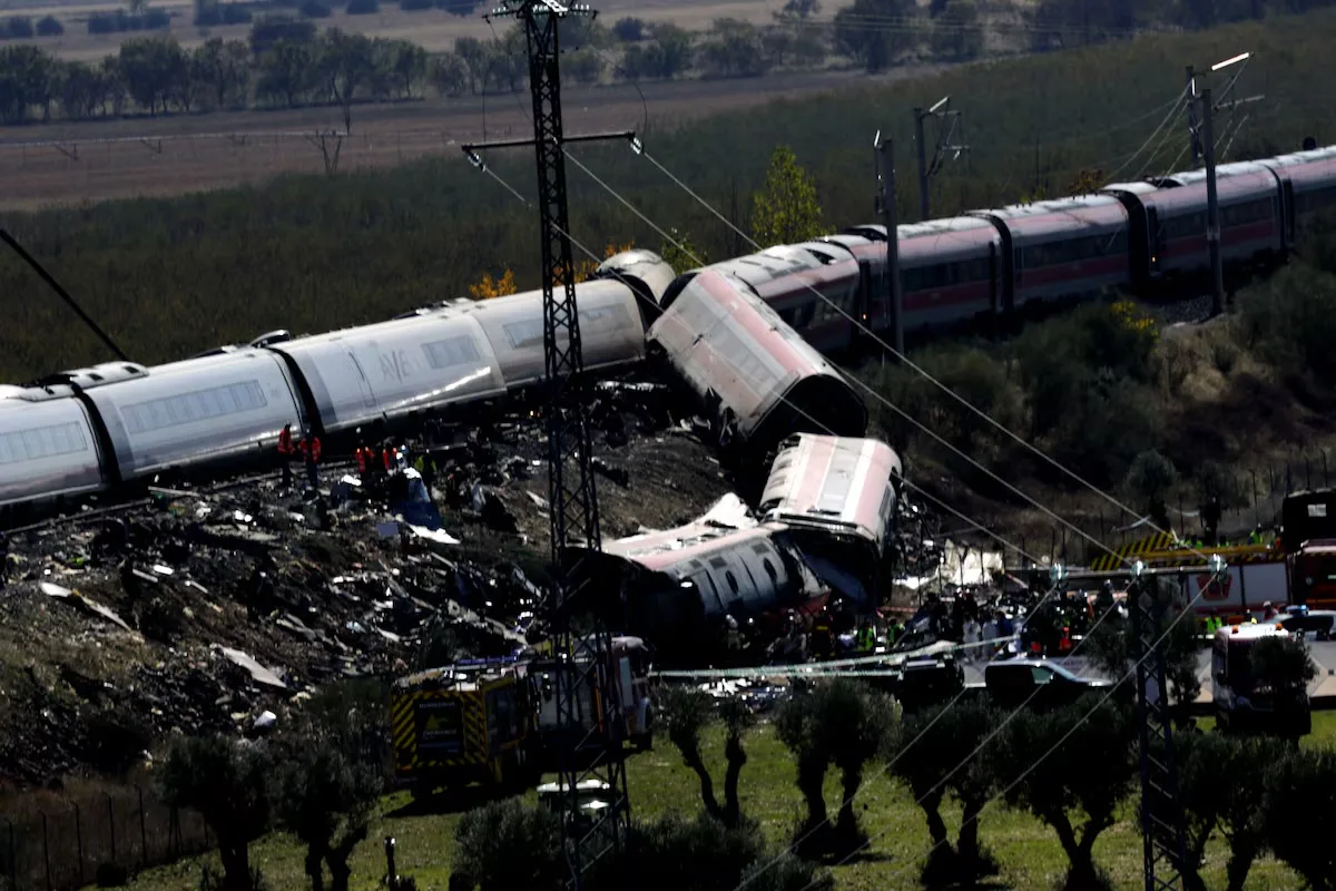 At least 64 people killed in Spain as two trains collide