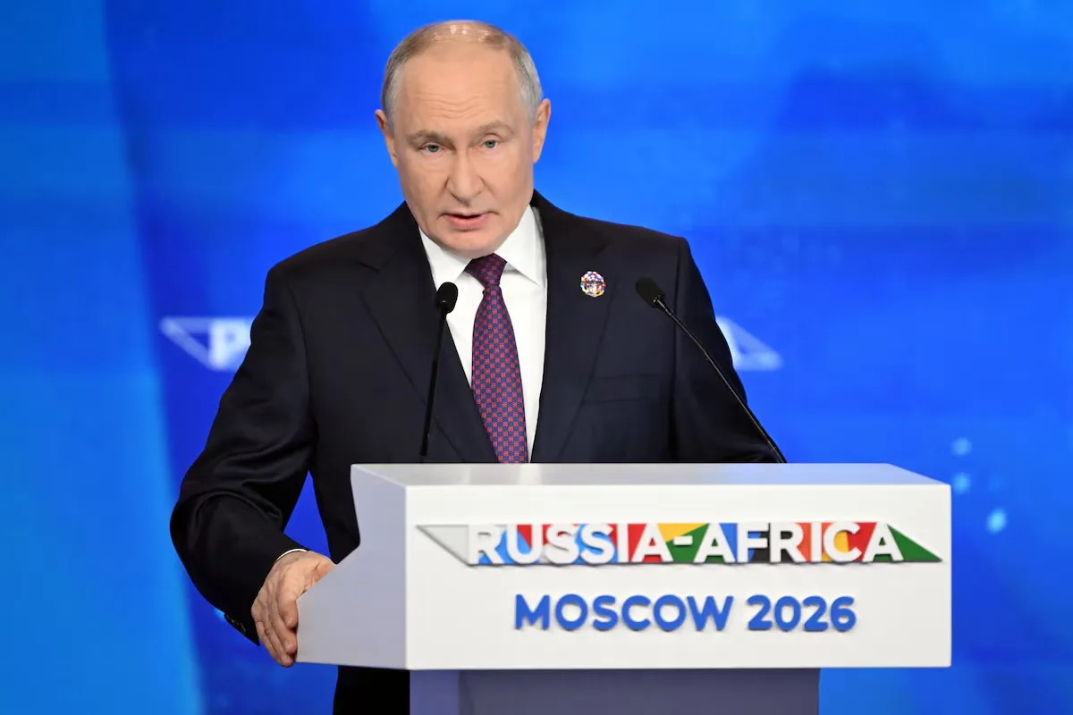 Putin tells African leaders Russia better partner than West