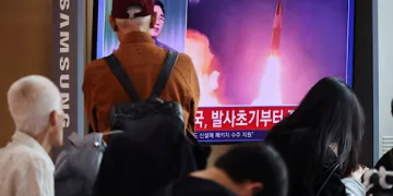 North Korea test-fires tactical ballistic missile