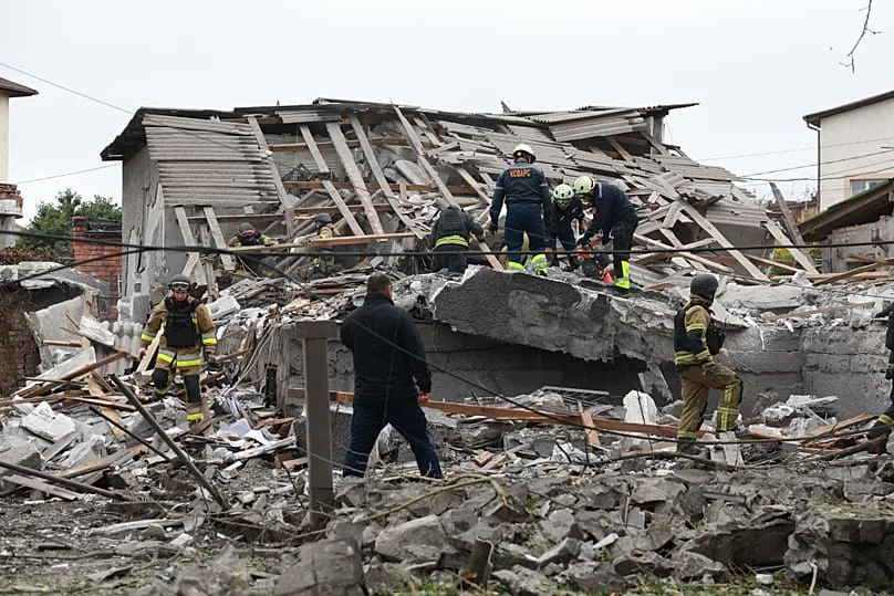 Russia strikes 9 Ukrainian regions
