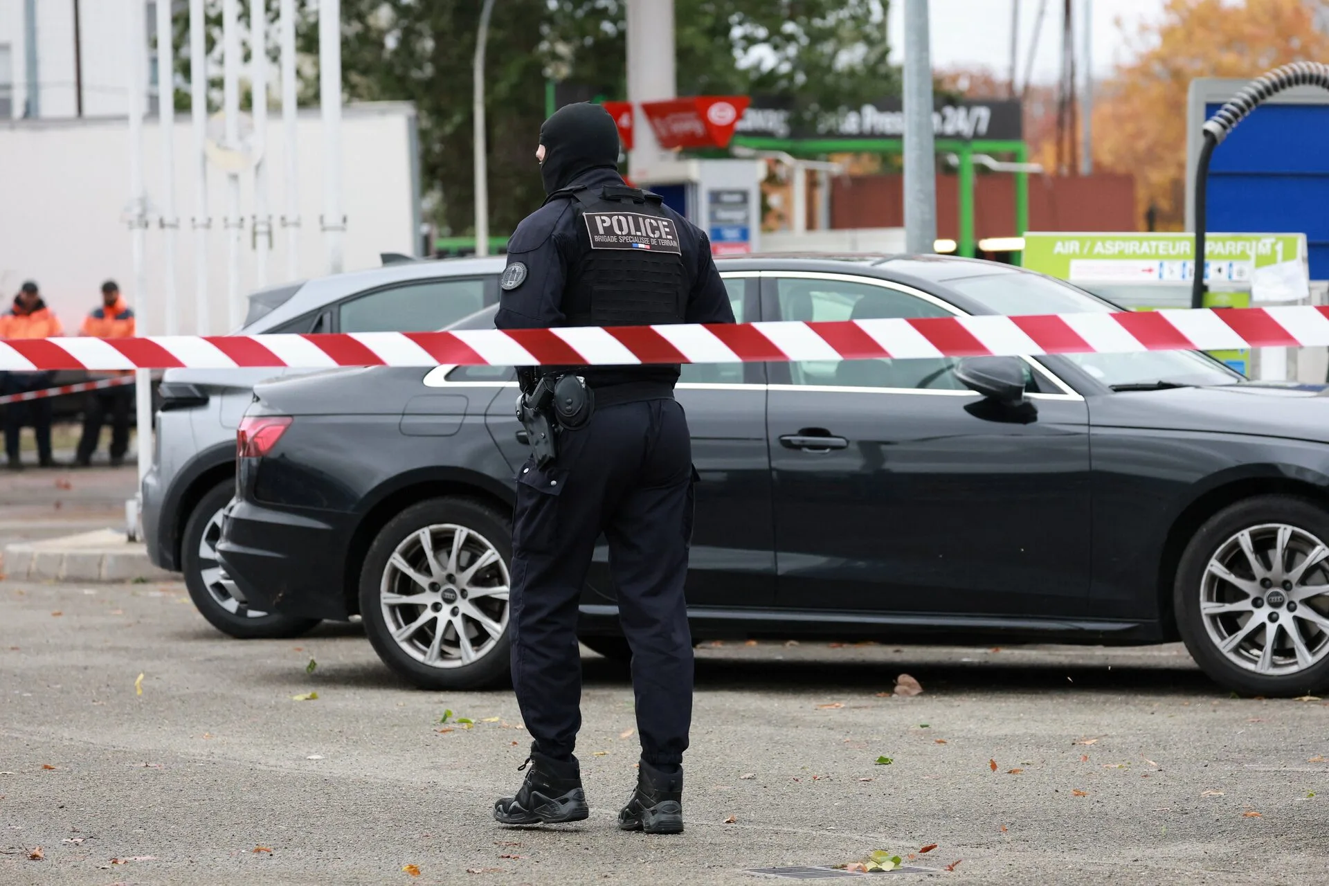 Macron calls fatal Paris-area shooting a racist terrorist act