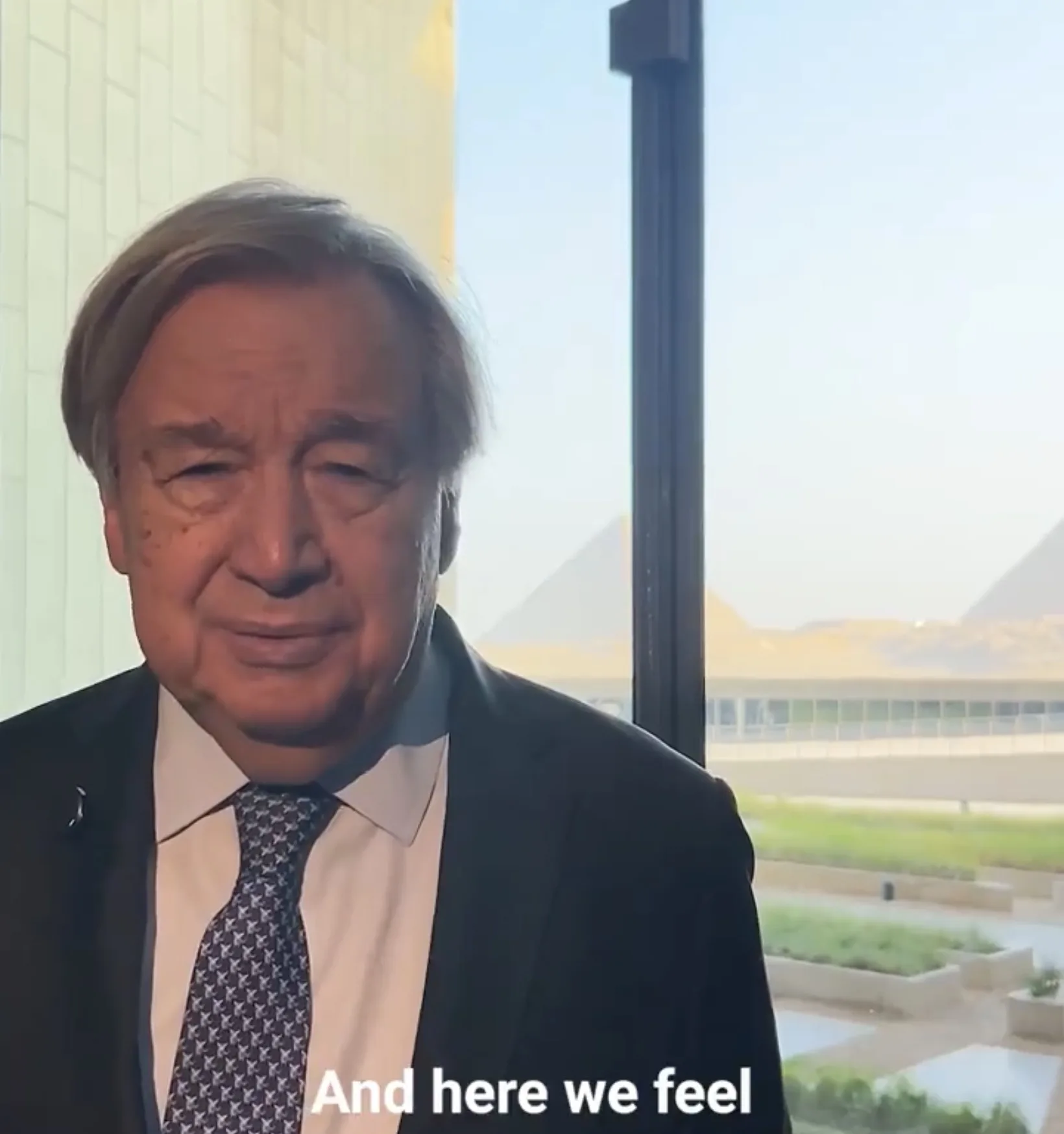 UN chief praises Egypt’s extraordinary contributions during visit to GEM