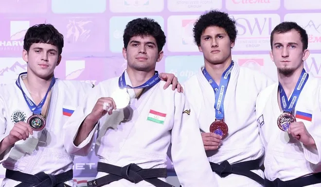 Egypt claims five medals at Tajikistan Judo GP