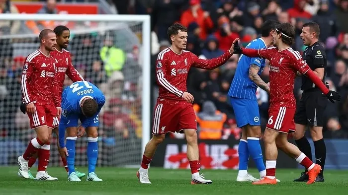 EPL: Liverpool secure win over Brighton 16 - Egyptian Gazette EPL: Liverpool secure win over Brighton 15 - Egyptian Gazette
