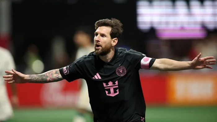 Messi strikes twice as Miami beat Atlanta