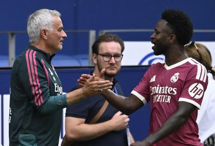 I’d have left Madrid if I were Vinicius – Mourinho 2 - Egyptian Gazette I’d have left Madrid if I were Vinicius – Mourinho