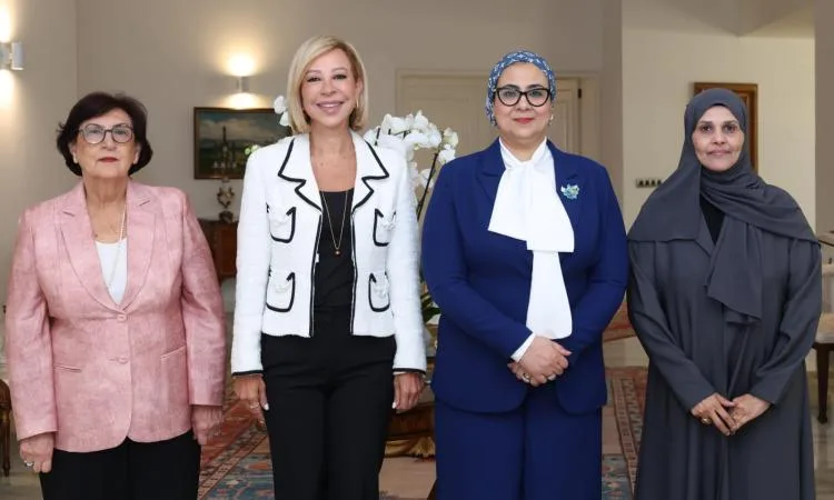 Lebanese first lady praises Egypt’s efforts to empower women 13 - Egyptian Gazette Lebanese first lady praises Egypt’s efforts to empower women 12 - Egyptian Gazette