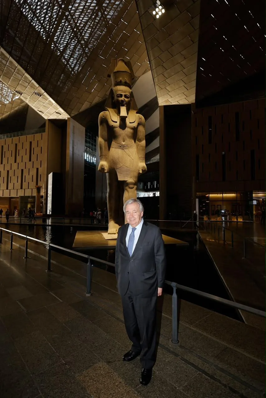 UN chief hails Egypt’s contributions during GEM visit 16 - Egyptian Gazette