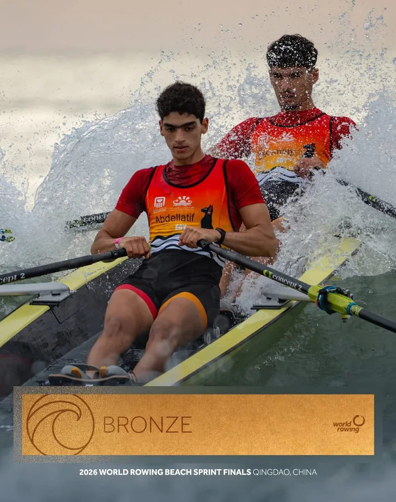 Egypt wins bronze at World Rowing Championships 14 - Egyptian Gazette