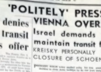 Nixon “politely” pressures Vienna over Jews