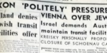 Nixon "politely" pressures Vienna over Jews 1 - Egyptian Gazette Nixon “politely” pressures Vienna over Jews