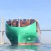 Giant CMA CGM Pantheon makes maiden transit through Suez Canal 2 - Egyptian Gazette Giant CMA CGM Pantheon makes maiden transit through Suez Canal