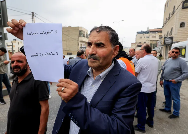 Palestinians protest against military demolitions in West Bank 11 - Egyptian Gazette