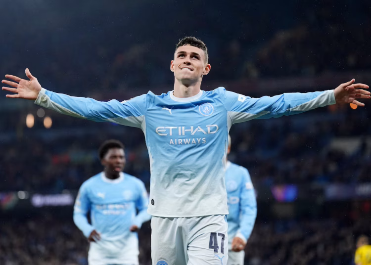Foden hat-trick fires Man City past AEK 5-1 11 - Egyptian Gazette