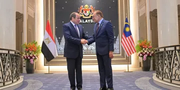 El-Sisi, Malaysian PM discuss expanding bilateral cooperation