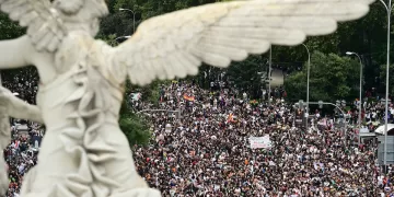 Tens of thousands protest across Spain over housing crisis
