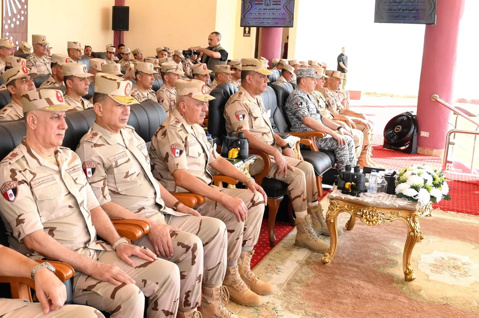 Egyptian defence minister oversees live-fire army exercise 13 - Egyptian Gazette