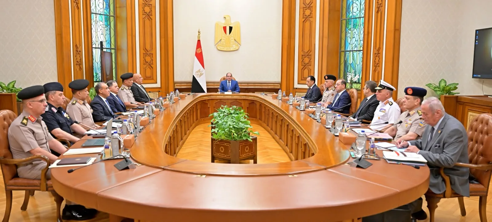 Egypt’s Nat’l Defence Council reiterates all necessary support for Saudi Arabia, urges regional de-escalation, calm