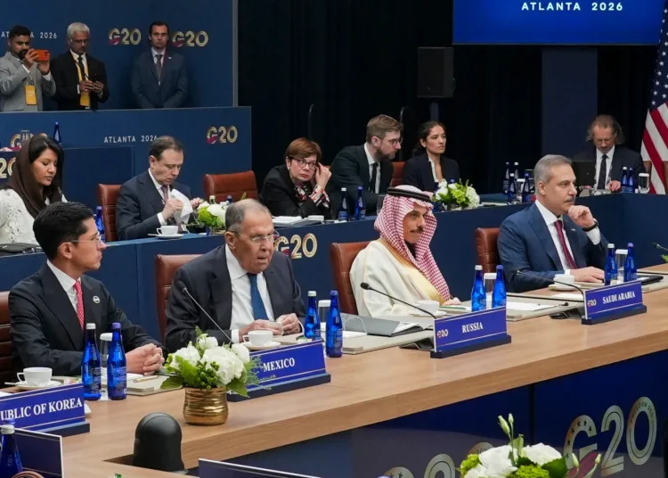G20 foreign ministers to end Atlanta meeting without consensus 12 - Egyptian Gazette