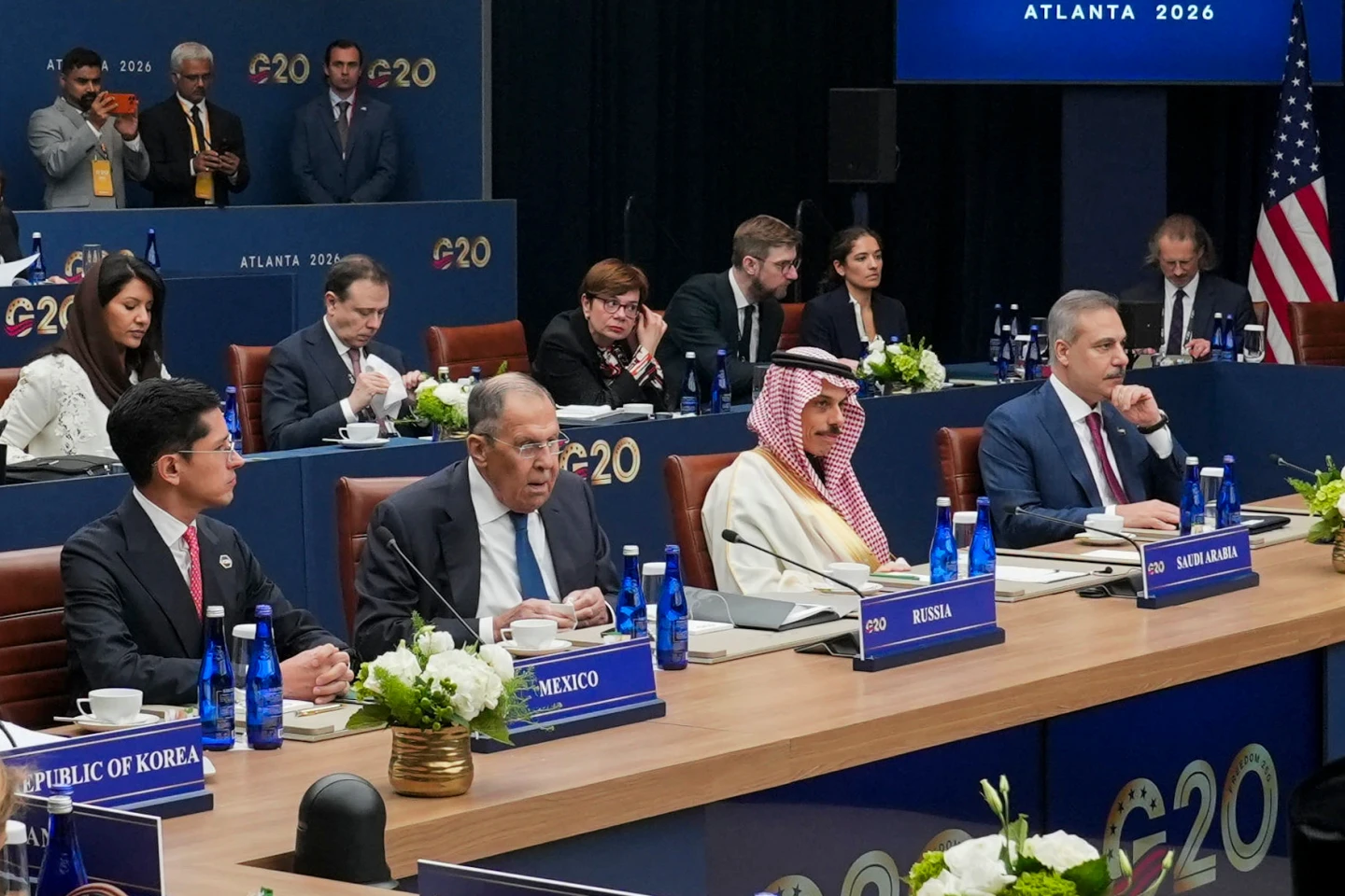 G20 foreign ministers to end Atlanta meeting without consensus