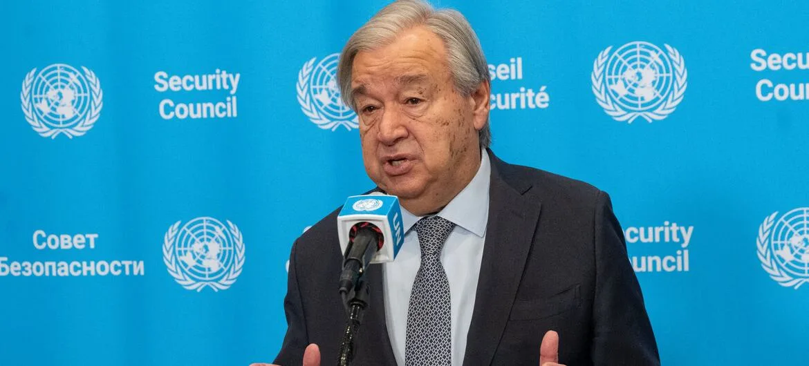 Ahead of Egypt trip, Guterres urges world to connect the dots