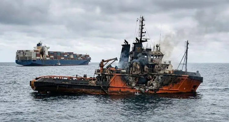 Vessel struck by unknown projectile off UAE coast 12 - Egyptian Gazette
