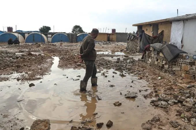 5 children among 7 dead in Syria floods 2 - Egyptian Gazette 5 children among 7 dead in Syria floods